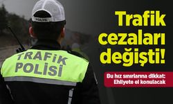 Trafik cezaları değişti! Bu hız sınırlarına dikkat: Ehliyete el konulacak