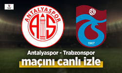 Antalyaspor - Trabzonspor canlı izle