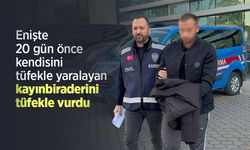 Enişte 20 gün önce kendisini tüfekle yaralayan kayınbiraderini tüfekle vurdu