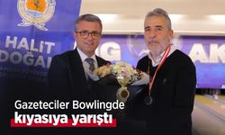 Gazeteciler Bowlingde kıyasıya yarıştı