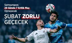 Samsunspor, 28 Günde 7 Kritik Maç Oynayacak! ŞUBAT ZORLU GEÇECEK