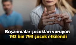 Boşanmalar çocukları vuruyor: 193 bin 793 çocuk etkilendi