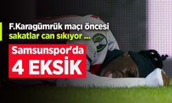 F.Karagümrük maçı öncesi sakatlar can sıkıyor ...