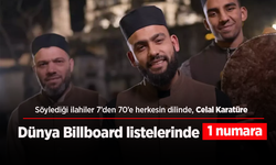 Celal Karatüre “Kabede Hacılar Hû Der Allah” İlahisiyle Billboard’da 1 Numara Oldu