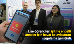 Lise öğrencileri işitme engelli anneler için hayat kolaylaştıran uygulama geliştirdi