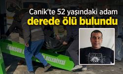 Canik'te 52 yaşındaki adam derede ölü bulundu