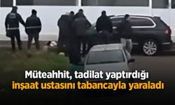 Müteahhit, tadilat yaptırdığı inşaat ustasını tabancayla yaraladı