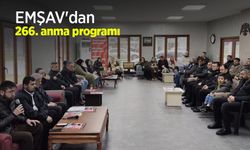 EMŞAV'dan 266. anma programı