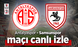 Antalyaspor - Samsunspor maçını canlı izle
