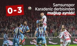 Samsunspor Karadeniz derbisinden mağlup ayrıldı! Samsunspor 0-3 Trabzonspor