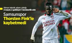 Samsunspor Thorsten Fink'le kaybetmedi