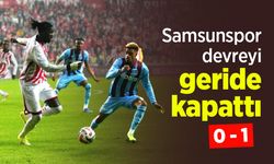 Samsunspor devreyi geride kapattı