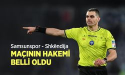 Samsunspor - Shkëndija Maçının HAKEMİ BELLİ OLDU