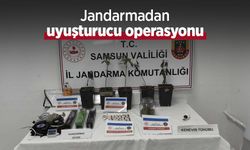 Jandarmadan uyuşturucu operasyonu