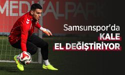 Samsunspor'da KALE EL DEĞİŞTİRİYOR