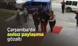 Çarşamba'da asılsız paylaşıma gözaltı