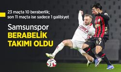 Samsunspor BERABELİK TAKIMI OLDU