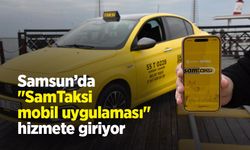 Samsun’da "SamTaksi mobil uygulaması" hizmete giriyor