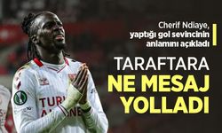Cherif Ndiaye, yaptığı gol sevincinin anlamını açıkladı, TARAFTARA NE MESAJ YOLLADI?