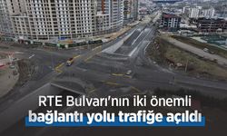 RTE Bulvarı'nın iki önemli bağlantı yolu trafiğe açıldı