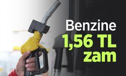 Benzine 1,56 TL zam