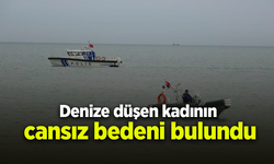 Denize düşen kadının cansız bedeni bulundu