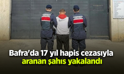 Bafra'da 17 yıl hapis cezasıyla aranan şahıs yakalandı