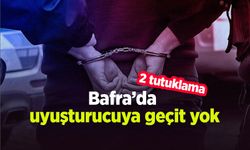 Bafra’da uyuşturucuya geçit yok: 2 tutuklama