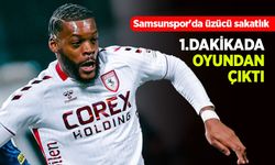 1.DAKİKADA  OYUNDAN  ÇIKTI