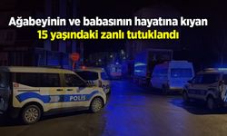 Ağabeyini ve babasını öldüren 15 yaşındaki zanlı tutuklandı