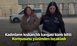 Kadınların kıskançlık kavgası kanlı bitti: Komşusunu yüzünden bıçakladı