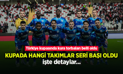 Türkiye kupasında kura torbaları belli oldu … İşte detaylar