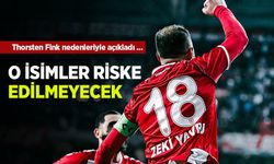 O İSİMLER RİSKE  EDİLMEYECEK