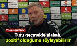 Thorsten Fink: Turu geçmekle alakalı, pozitif olduğumu söyleyebilirim