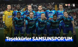 Teşekkürler SAMSUNSPOR'UM