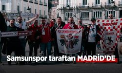Samsunspor taraftarı MADRİD’DE