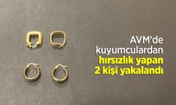 AVM'de kuyumculardan hırsızlık yapan 2 kişi yakalandı