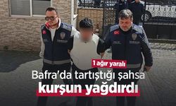 Bafra'da tartıştığı şahsa kurşun yağdırdı: 1 ağır yaralı