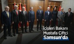 İçişleri Bakanı Mustafa Çiftçi Samsun'da