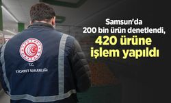 Samsun'da 200 bin ürün denetlendi, 420 ürüne işlem yapıldı