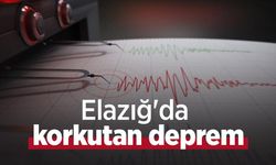 Elazığ'da korkutan deprem