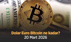 Dolar Euro Bitcoin ne kadar 20 Mart 2026