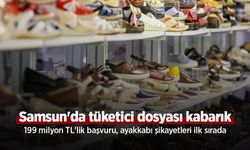 Samsun'da tüketici dosyası kabarık: 199 milyon TL'lik başvuru, ayakkabı şikayetleri ilk sırada