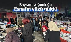Bayram yoğunluğu: Esnafın yüzü güldü