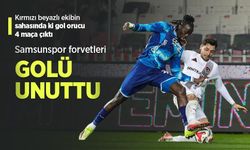 Samsunspor forvetleri GOLÜ UNUTTU