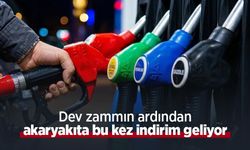 Dev zammın ardından akaryakıta bu kez indirim geliyor