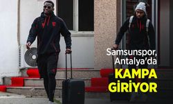 Samsunspor, Antalya'da KAMPA GİRİYOR