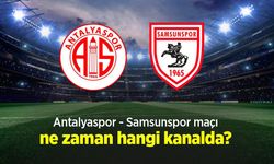 Antalyaspor - Samsunspor Maçı Ne Zaman Hangi Kanalda?