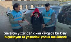 Güvercin yüzünden çıkan kavgada bir kişiyi bıçaklayan 14 yaşındaki çocuk tutuklandı
