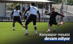 Konyaspor mesaisi devam ediyor